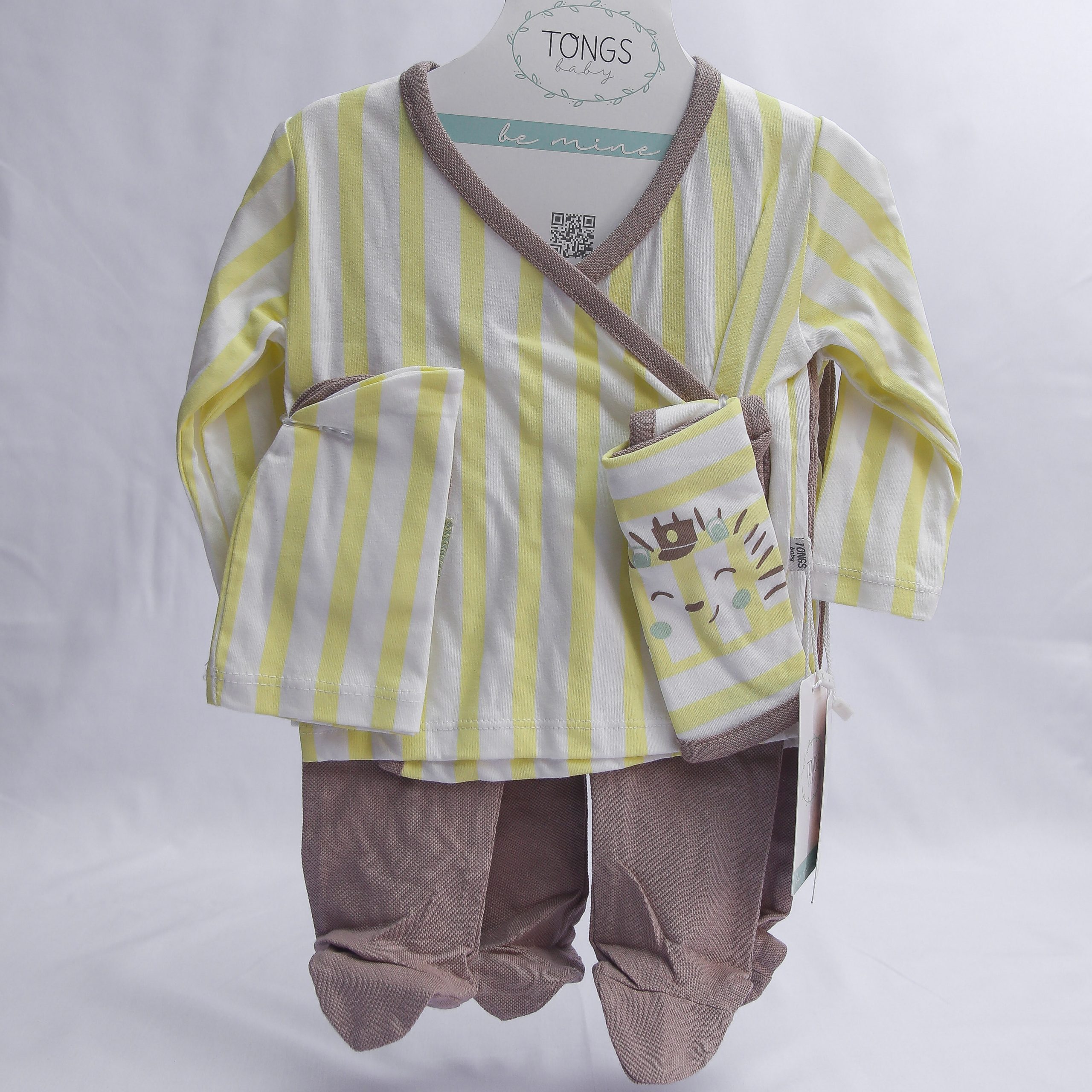 Tongs Newborn Outfit (5 piece)