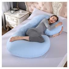 C shaped pregnancy pillow