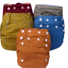 REUSABLE DIAPERS (PLAIN COLOR)