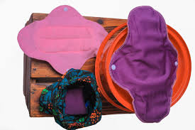 Reusable Sanitary Pads with small Bucket