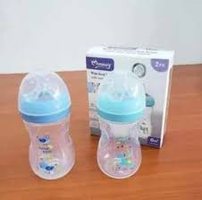 Momeasy 2 piece baby feeding bottles