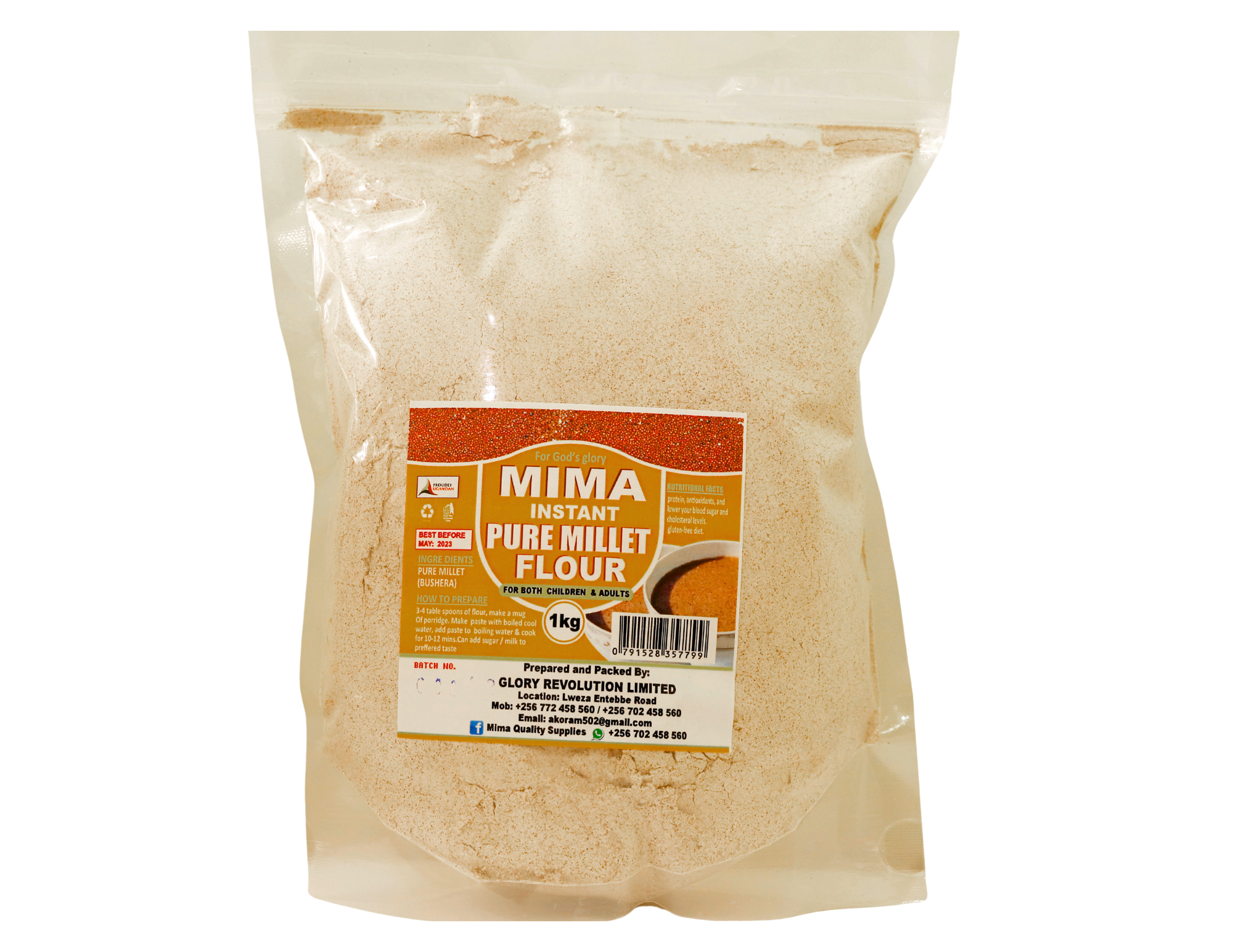 Mima Pure Millet Porridge Flour 1kg