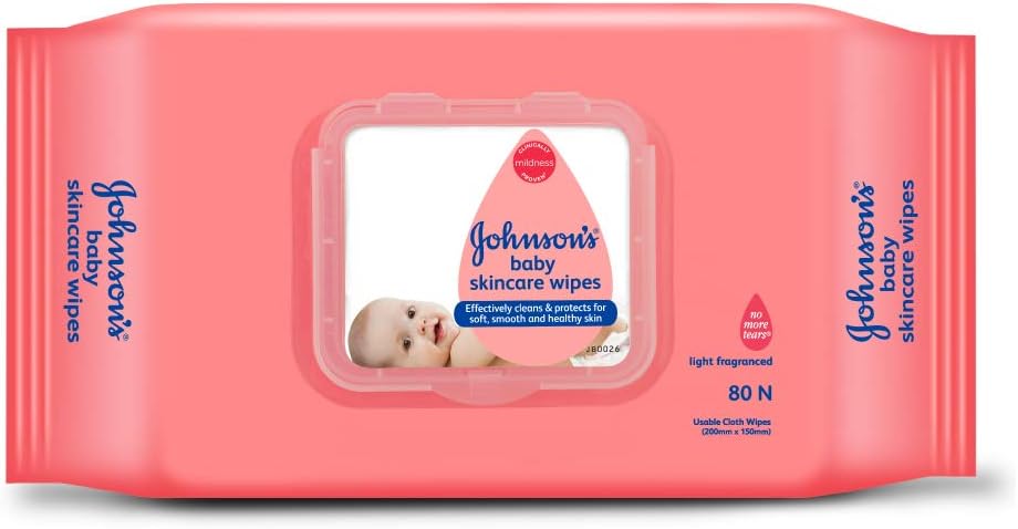 Johnson's Baby Wipes 56 Sheets