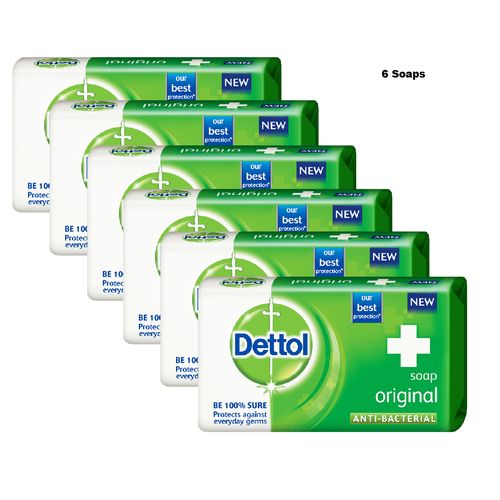 Dettol Antibacterial Soap 6PCS