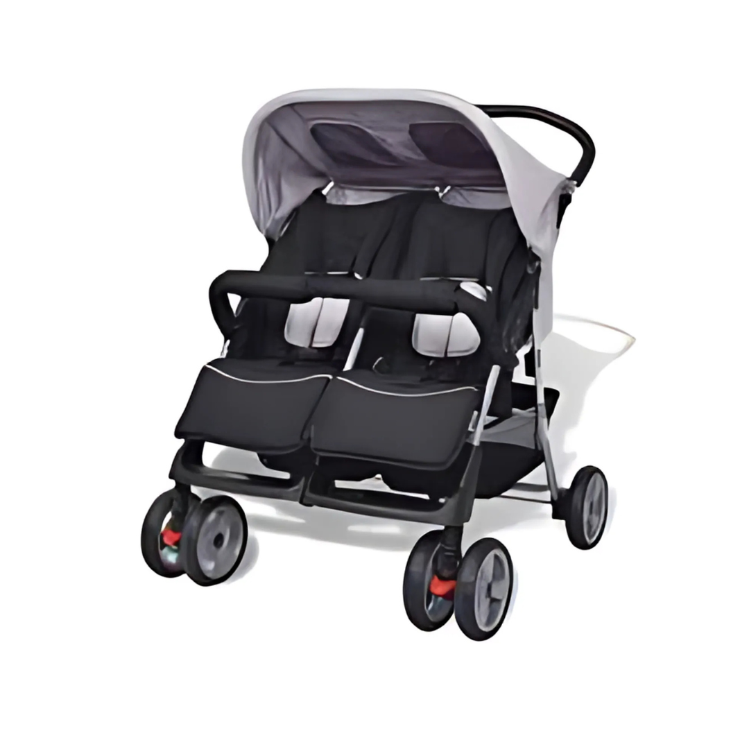 Baby twin stroller